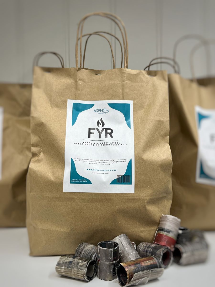 Tennbriketter - 90 stk